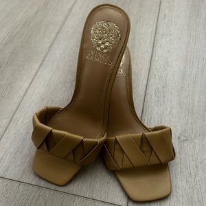 Vince Camino Woven Strap Heels